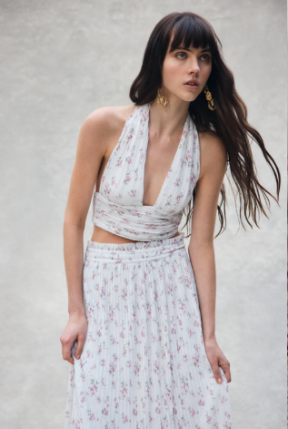The Celeste Halter Top