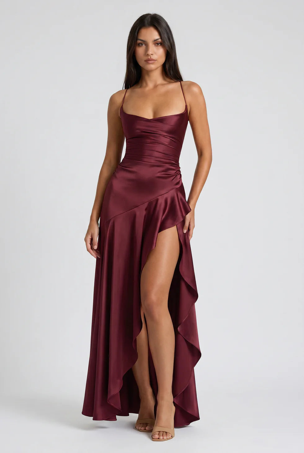 The Elara Asymmetric Dress