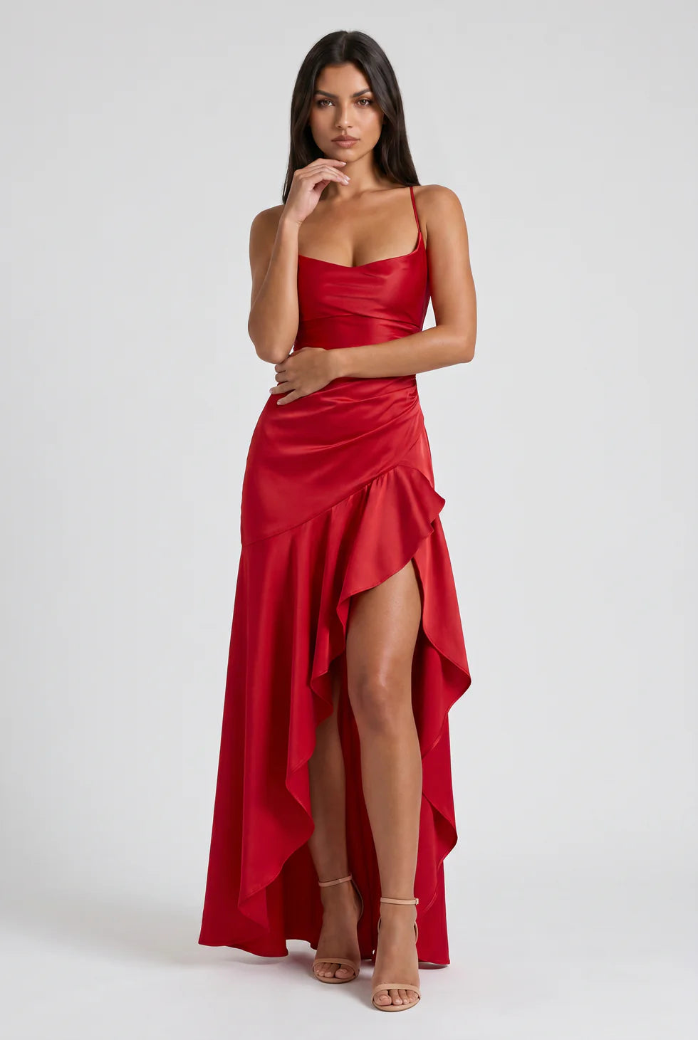 The Elara Asymmetric Dress