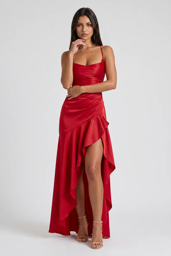 The Elara Asymmetric Dress