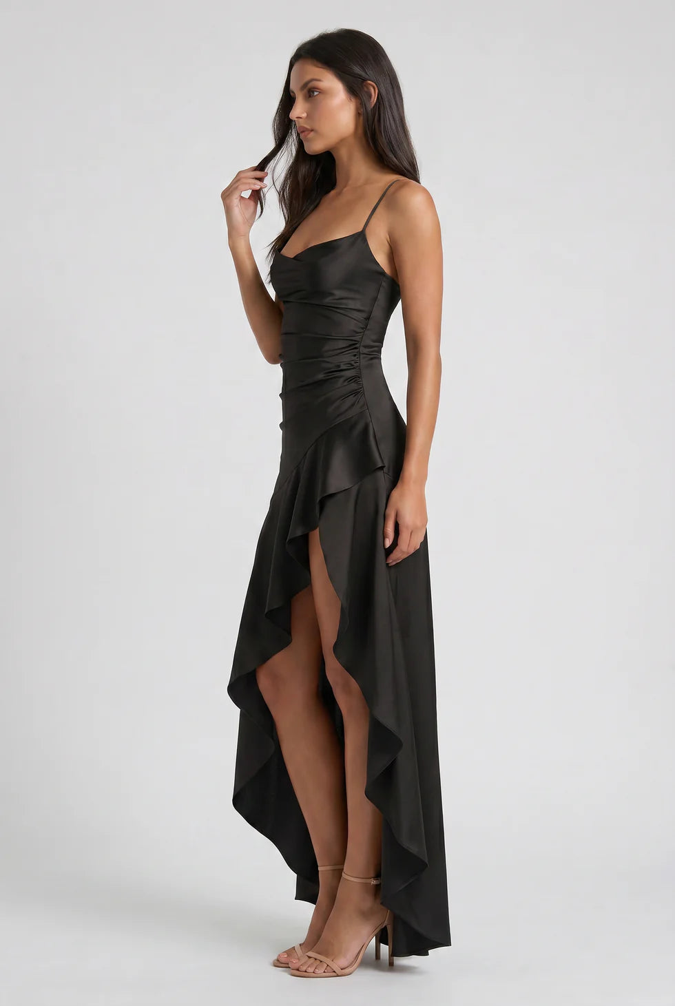 The Elara Asymmetric Dress