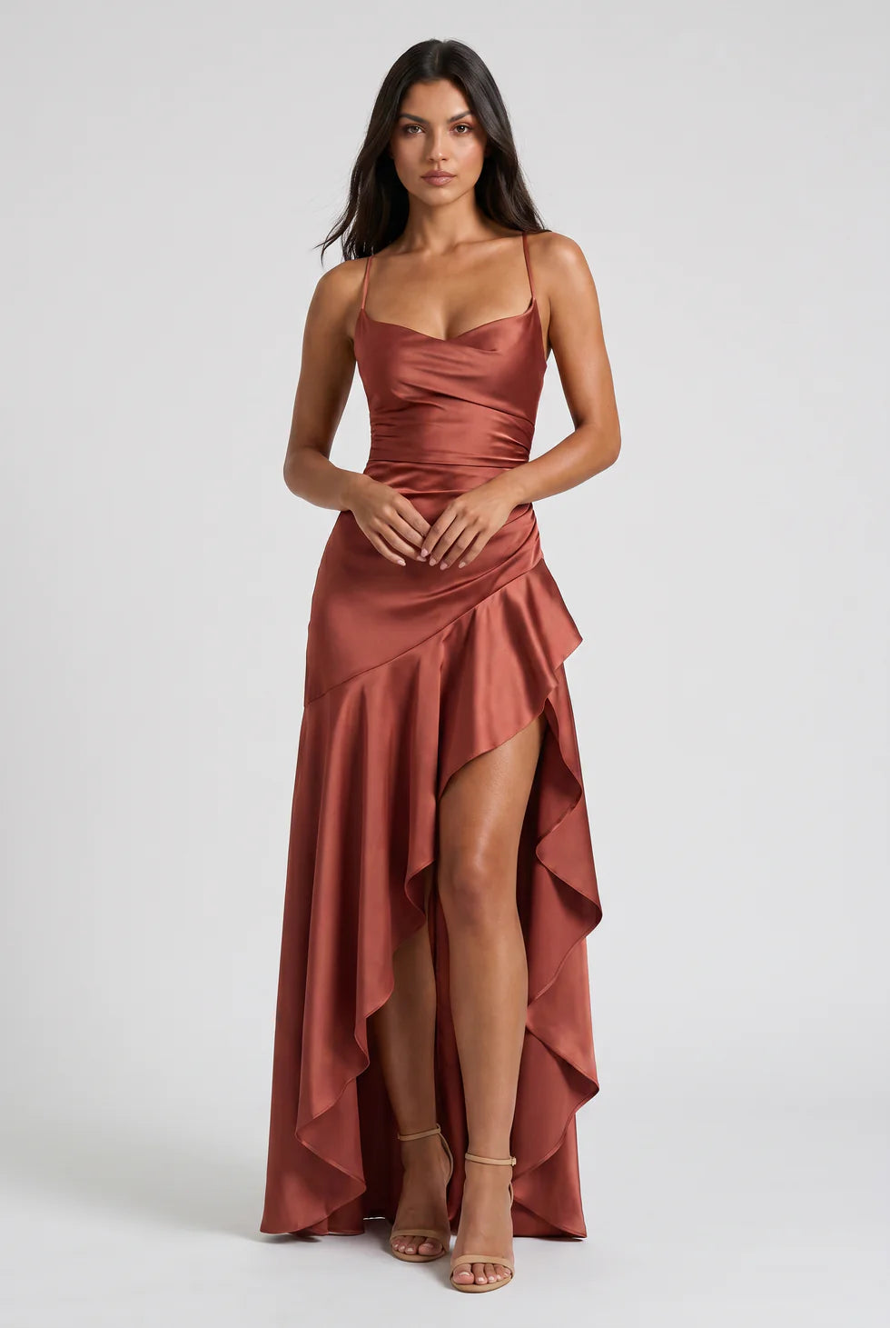 The Elara Asymmetric Dress