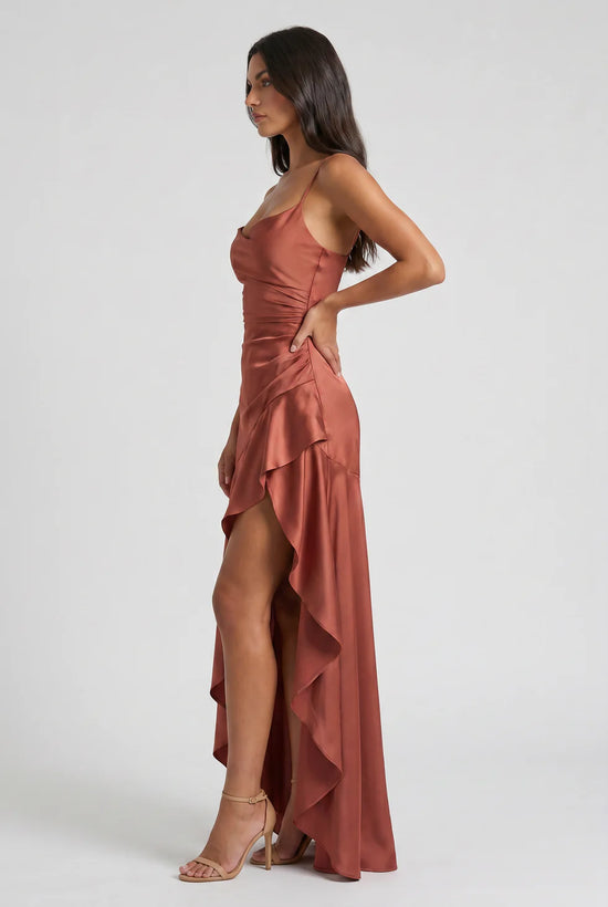 The Elara Asymmetric Dress