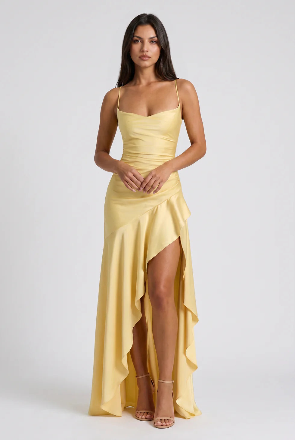 The Elara Asymmetric Dress