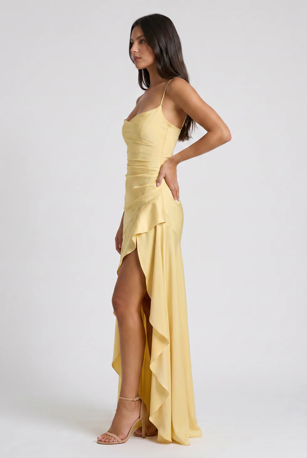 The Elara Asymmetric Dress