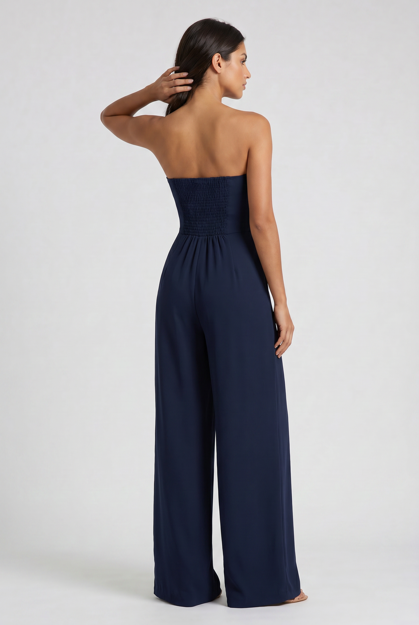 The Noelle Strapless Jumpsuit