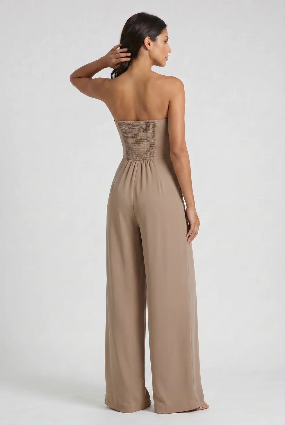 The Noelle Strapless Jumpsuit