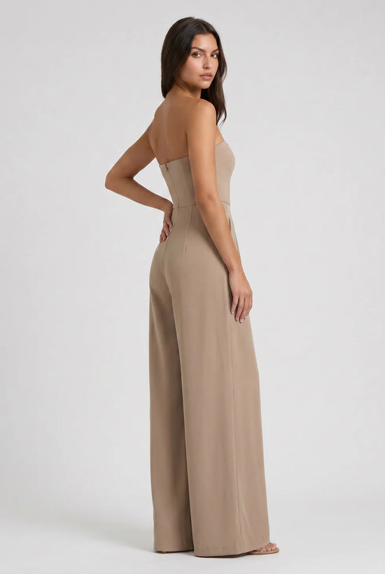 The Noelle Strapless Jumpsuit
